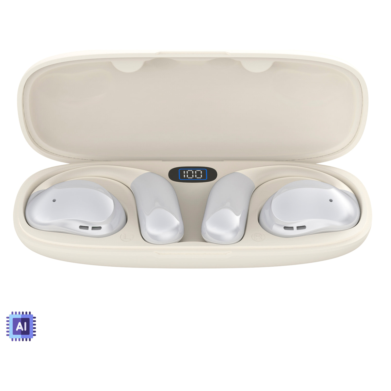 Auriculares YJ11 con Bluetooth 5.4 Teconología OWS con traductor AI.