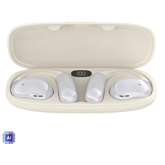 Auriculares YJ11 con Bluetooth 5.4 Teconología OWS con traductor AI.