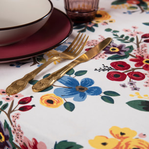 Nappe 140×240 Excelsa – Fiori Frida, Coton Multicolore