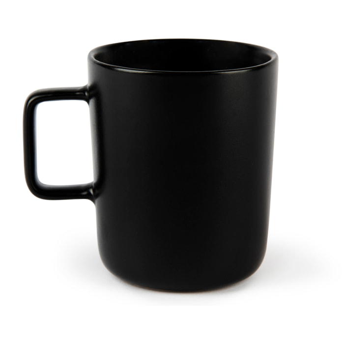 Set de 4 Mugs Excelsa – Nordic, Stoneware Noir