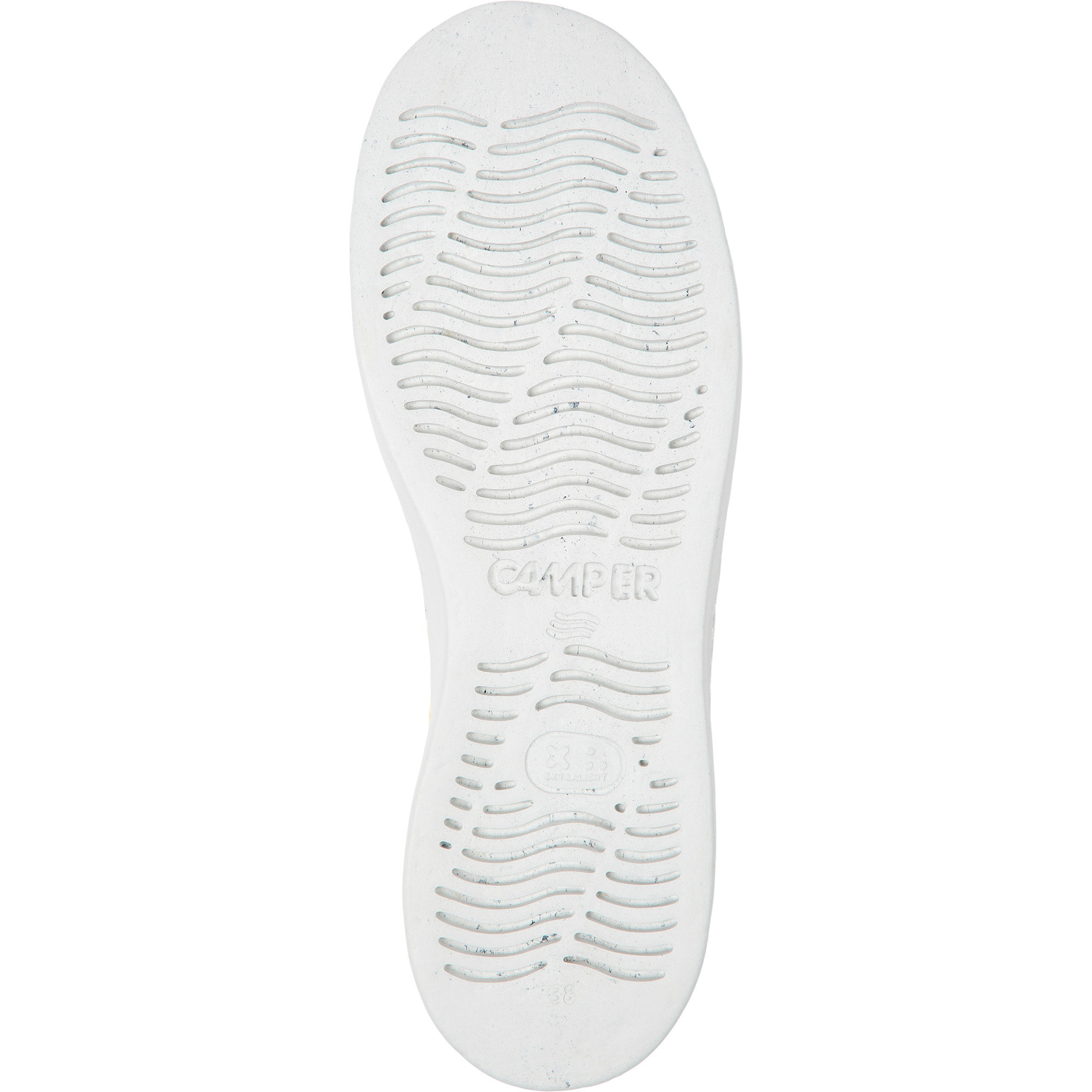 Sneakers - CAMPER Runner Up - Beige - Pelle nabuk