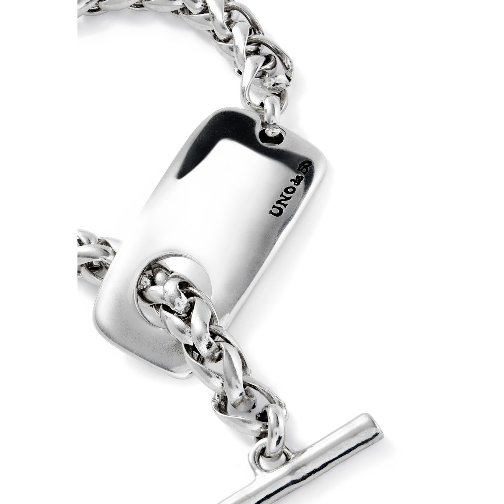 Pulsera SER NATURAL PLATEADO XL