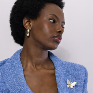 Broche Lux by Lux Mariposa acabado en oro amarillo 18K