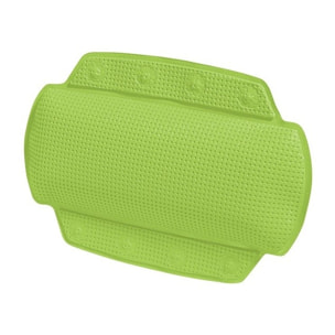 coussin de baignoire PVC ALASKA 32x23cm Vert kiwi Spirella