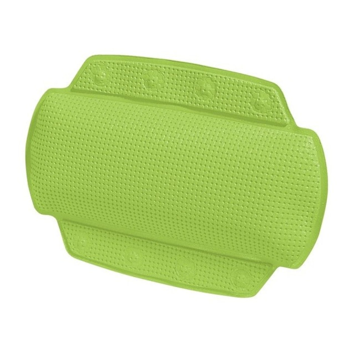 coussin de baignoire PVC ALASKA 32x23cm Vert kiwi Spirella