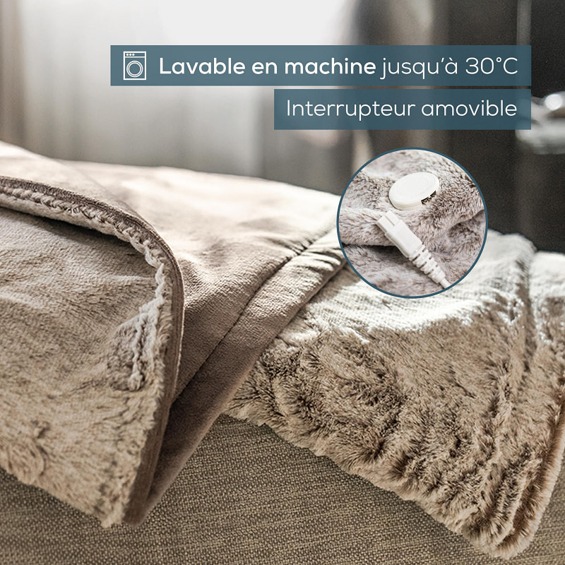 Couverture chauffante XXL Nordic - Beurer HD 150 - 6 niveaux de température