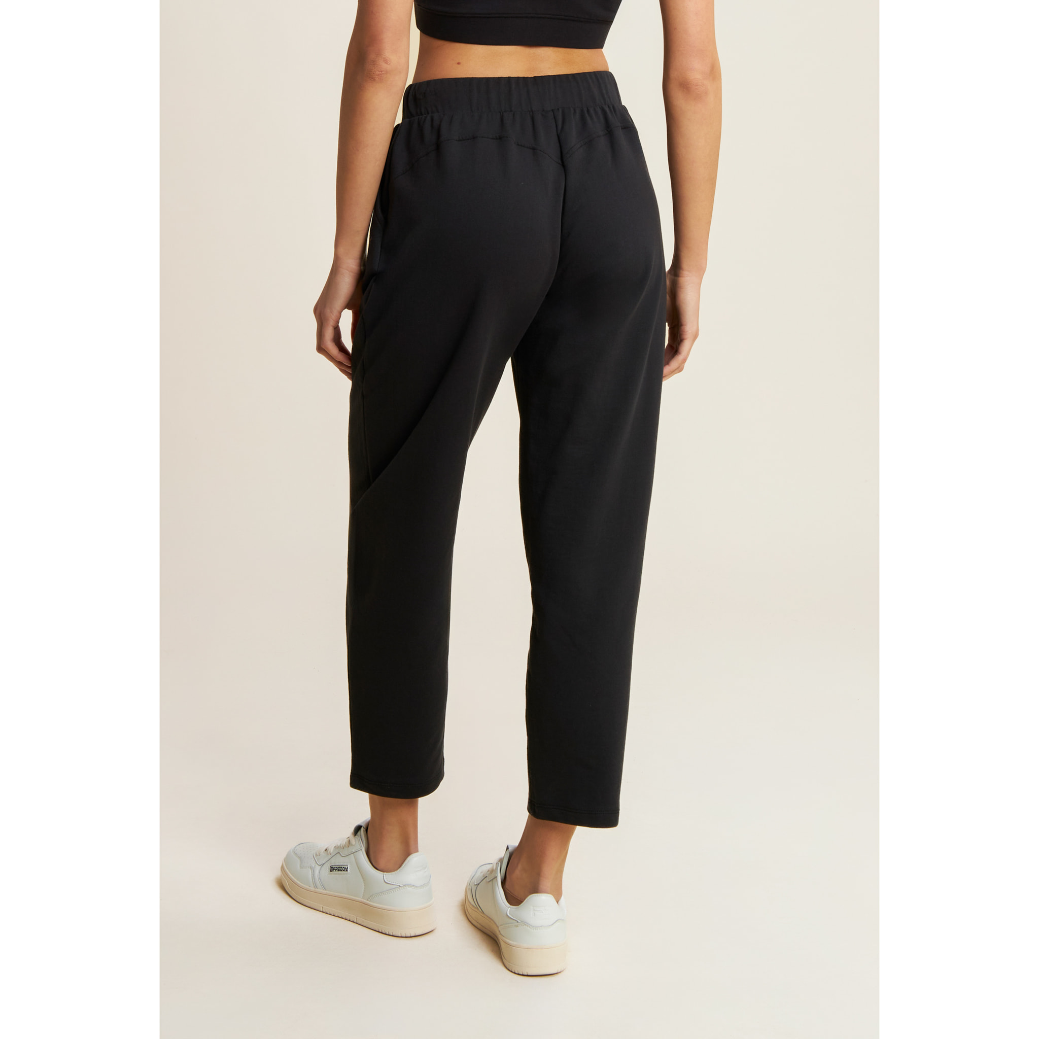 Pantaloni Sportivi Carrot Fit alla Caviglia