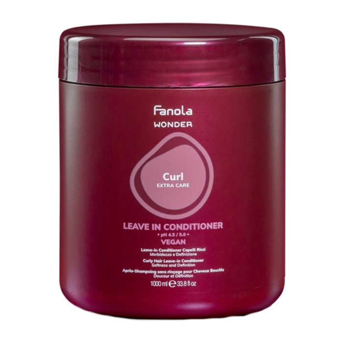 FANOLA Wonder Curl Extra Car Leave In Conditioner 1000ml