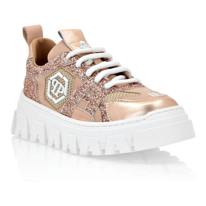 PHILIPP PLEIN Sandalias planas de goma HEXAGON