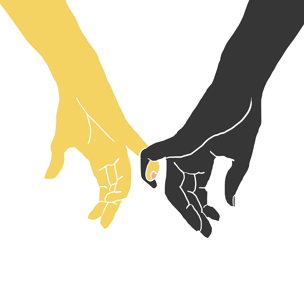 Tableau le petit doigt Tableau alu Dibond