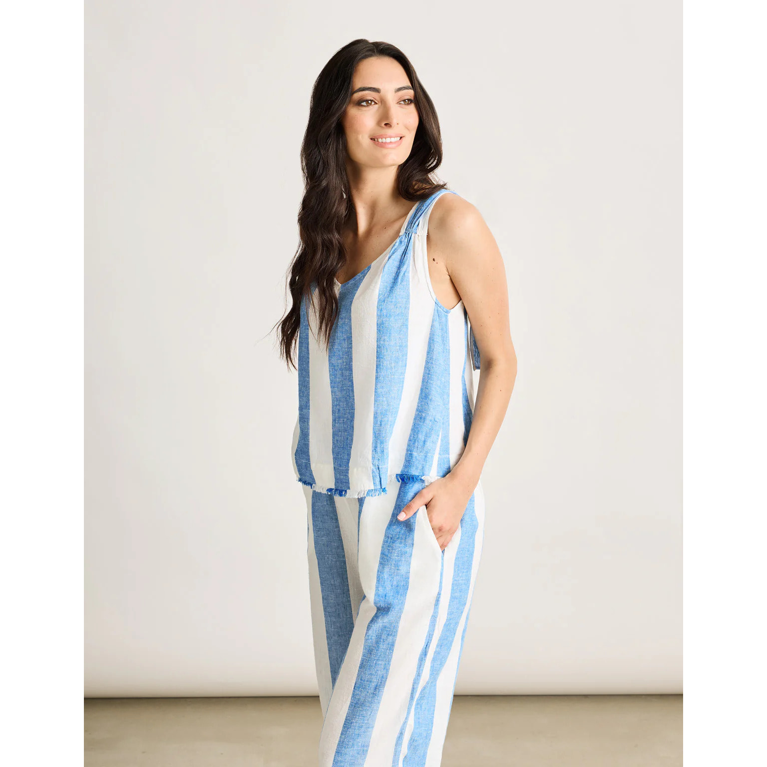 Camisa Tirantes Azul - Clarisi