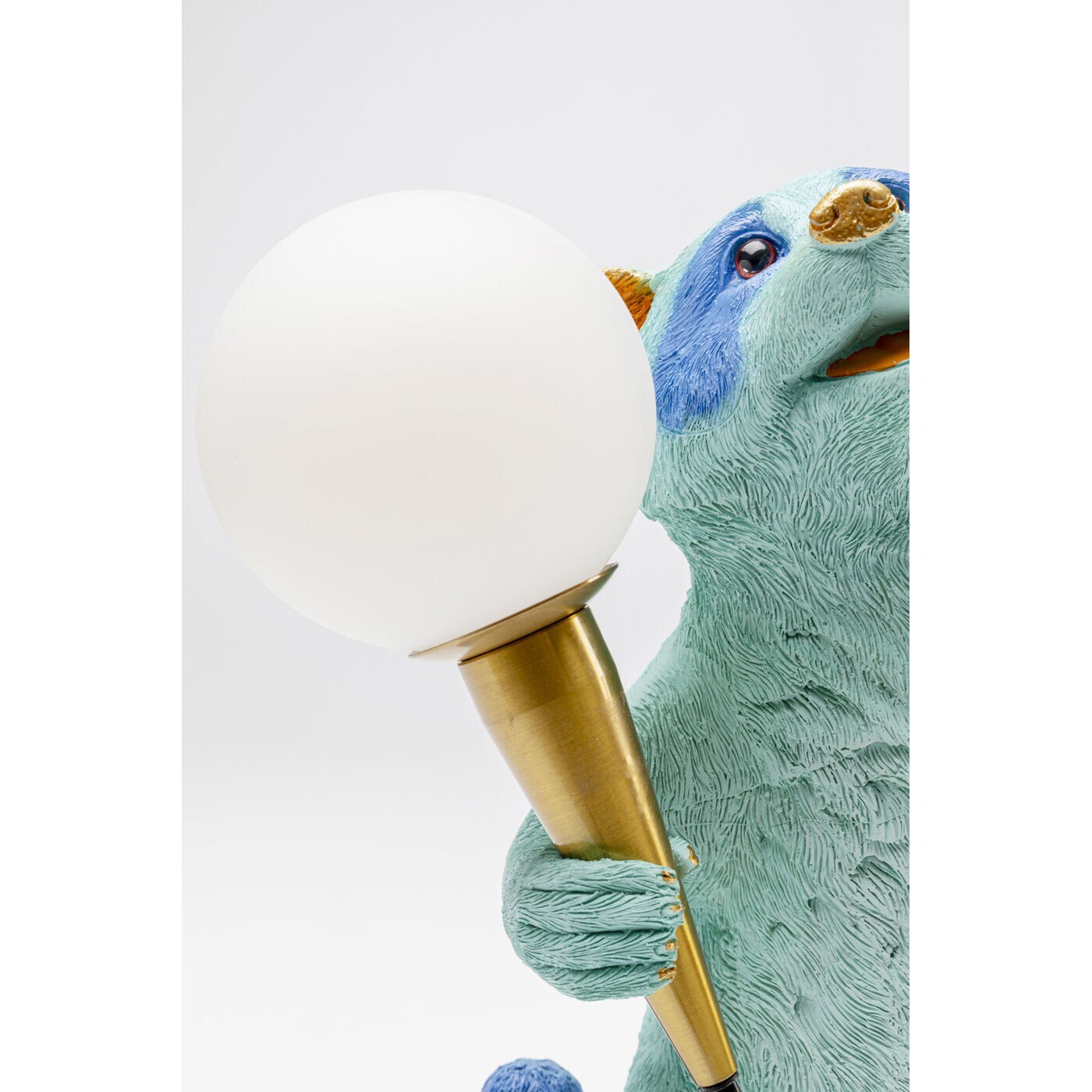 Lampe raton laveur bleu Kare Design