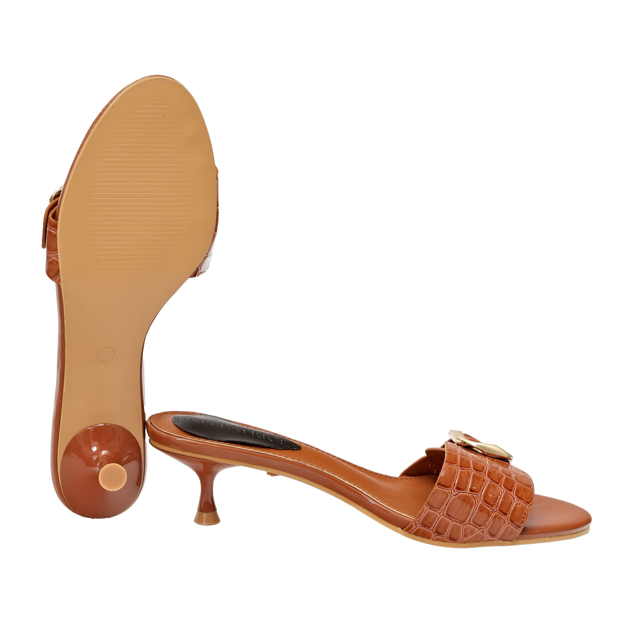 Sandali con accessorio - tacco 5,5 cm