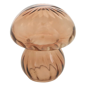 Objet déco champignon Automne 13,2x13,2cm
