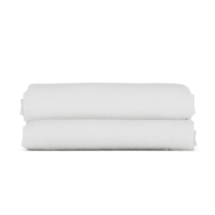 Drap housse Blanc - Bonnet extensible