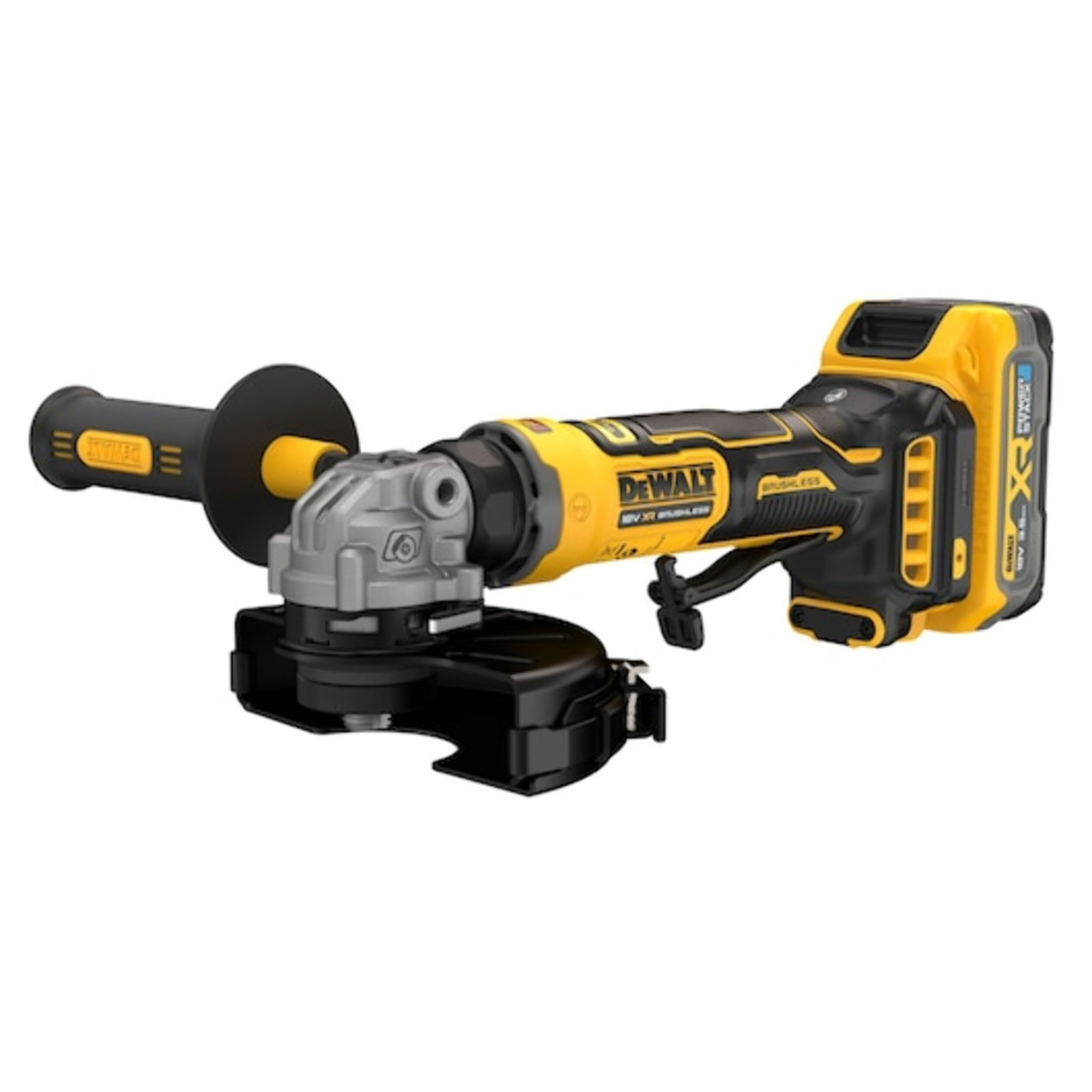 Meuleuse compacte 125 mm XR 18V 3,5 Ah Li-Ion Brushless powerstack - DEWALT - DCG404S2T-QW