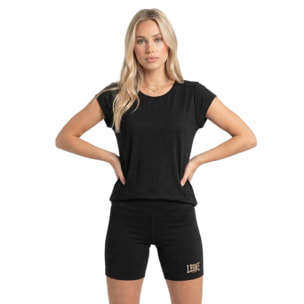 Leggings cortos Active Gold para mujer