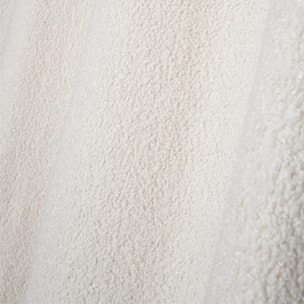 Rideau à oeillets doux  - Effet bouclette - Naturel