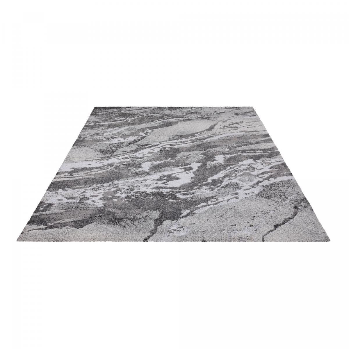 Tapis salon et chambre tissé motif géométrique KOHE