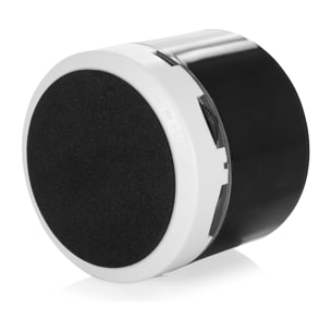 Altoparlante compatto Viancos Bluetooth 3.0 da 3W, con luce LED, vivavoce e radio FM.