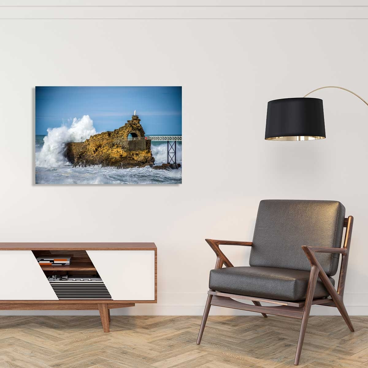 Tableau rocher de la vierge Tableau alu Dibond