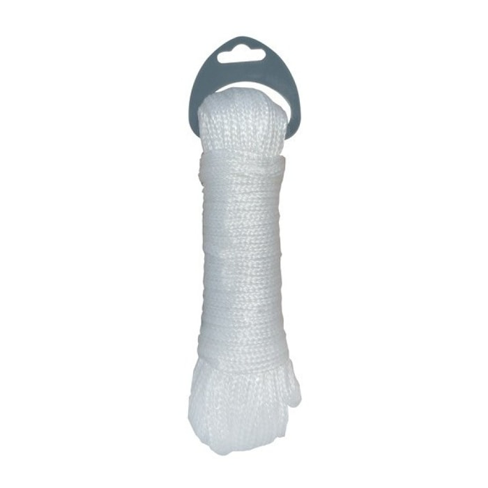 Corde à  Linge 15M Blanc MSV