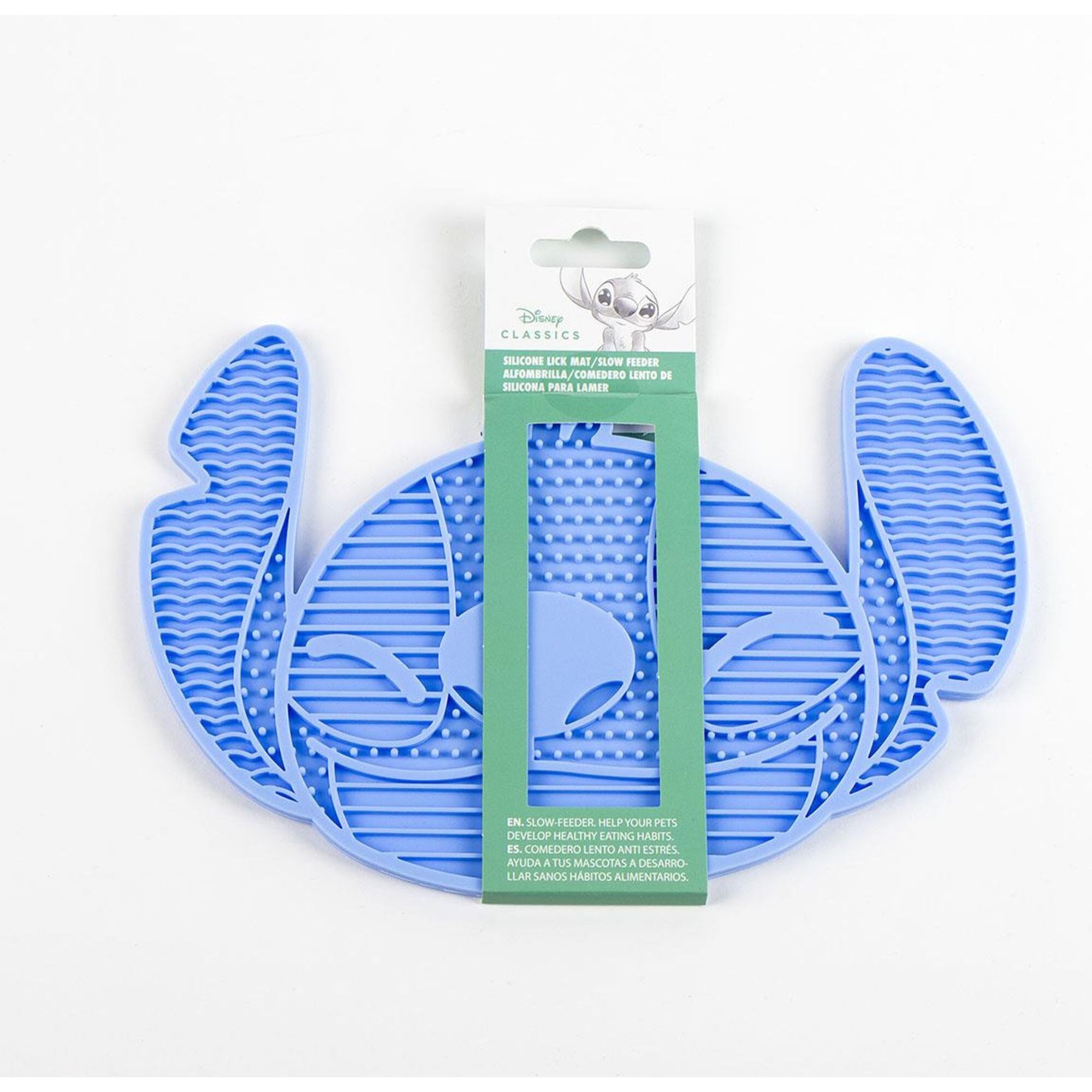 Comedero Para Perro Silicona Stitch
