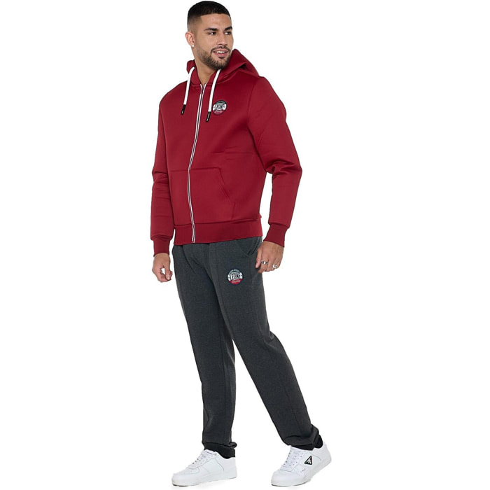 Giacca da uomo in neoprene piquet "Varsity"