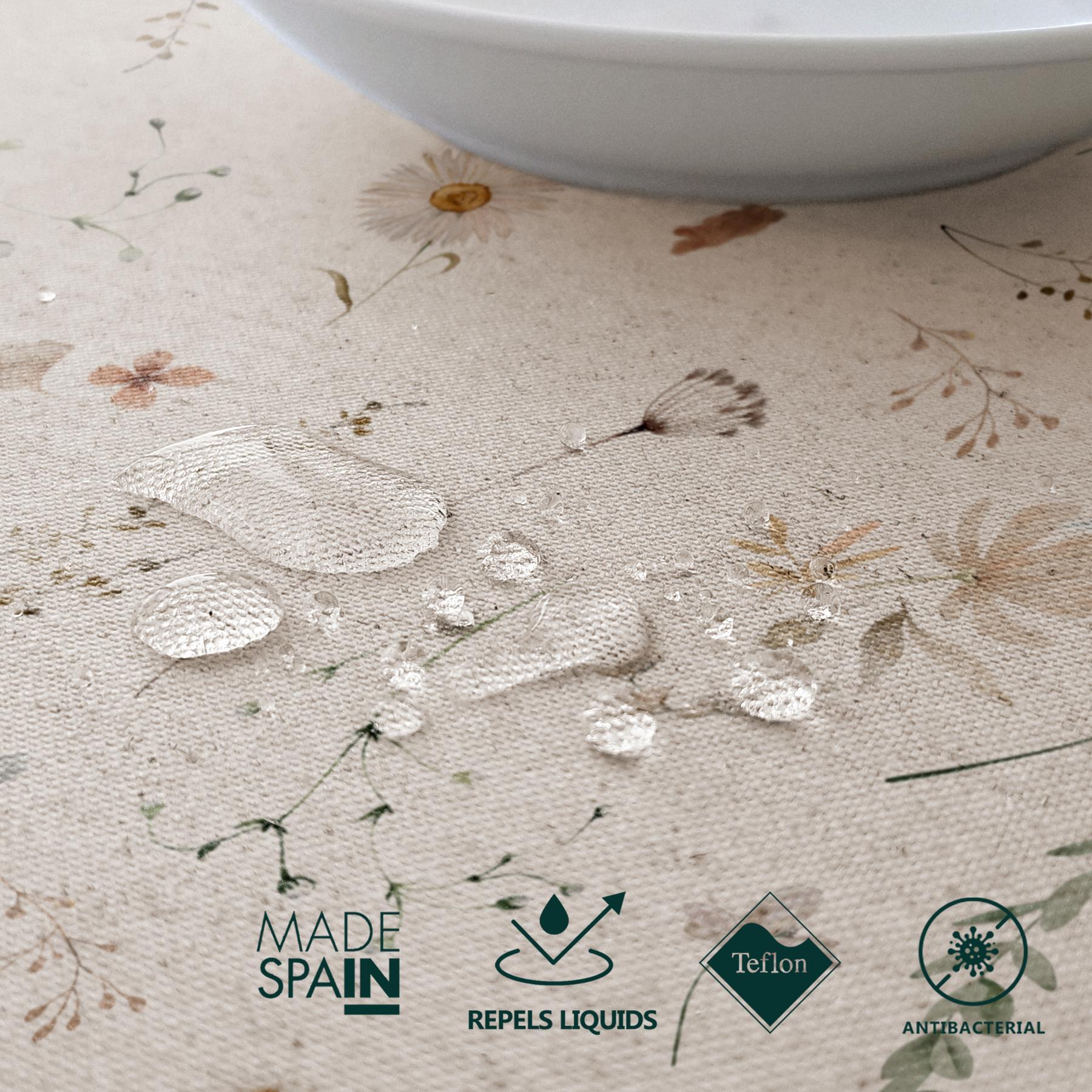 Nappe imprimée anti-tâches GARUA MULTICOLORE