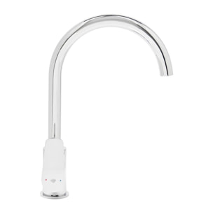 Mitigeur d'évier Swiss Aqua Technologies Mood avec bras pivotant chromé SATBSMOOD280K