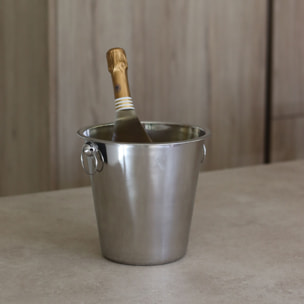 Seau à champagne en inox 22cm