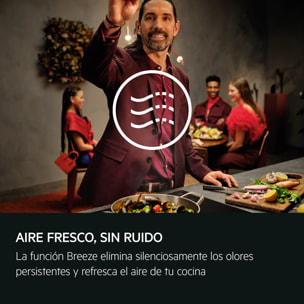 AEG Campana extractora decorativa Serie 8000 AuroraTech de 90 cm GB87D91CB