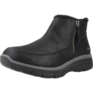 Botines Mujer de la marca SKECHERS  modelo EASY GOING INTO FALL NEGRO