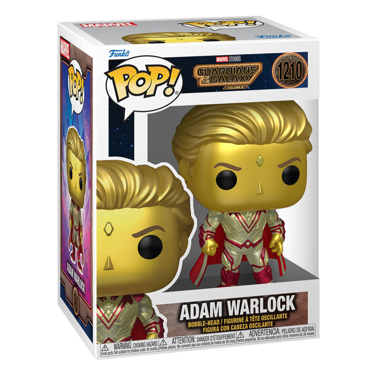 Guardiani Della Galassia Vol. 3 Pop! Vinile Figura Adam Warlock 9 Cm Funko