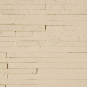 Sticker mural effet parement Cary beige 58x28cm