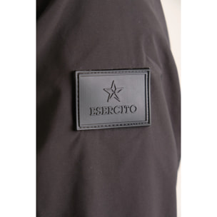 Giacca Esercito con zip nera uomo