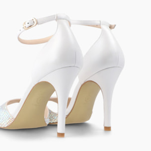 SANDALIAS DE NOVIA BLANCAS YAMAE