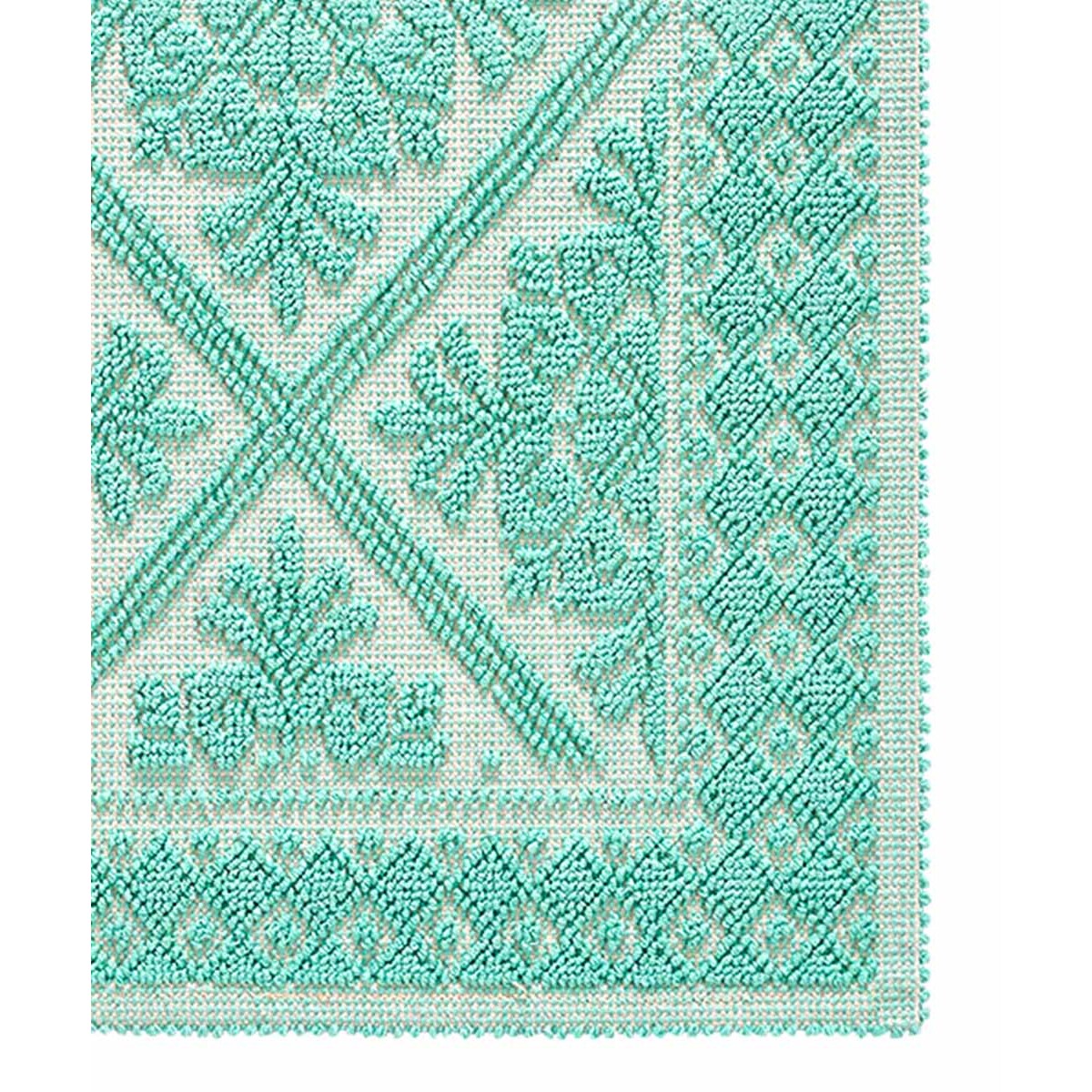 Tappeto Sardo Verdino Ingresso Cucina Bagno