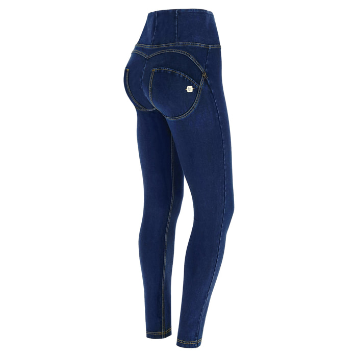 Pantalone WR.UP® skinny vita alta lunghezza regular in denim elasticizzato