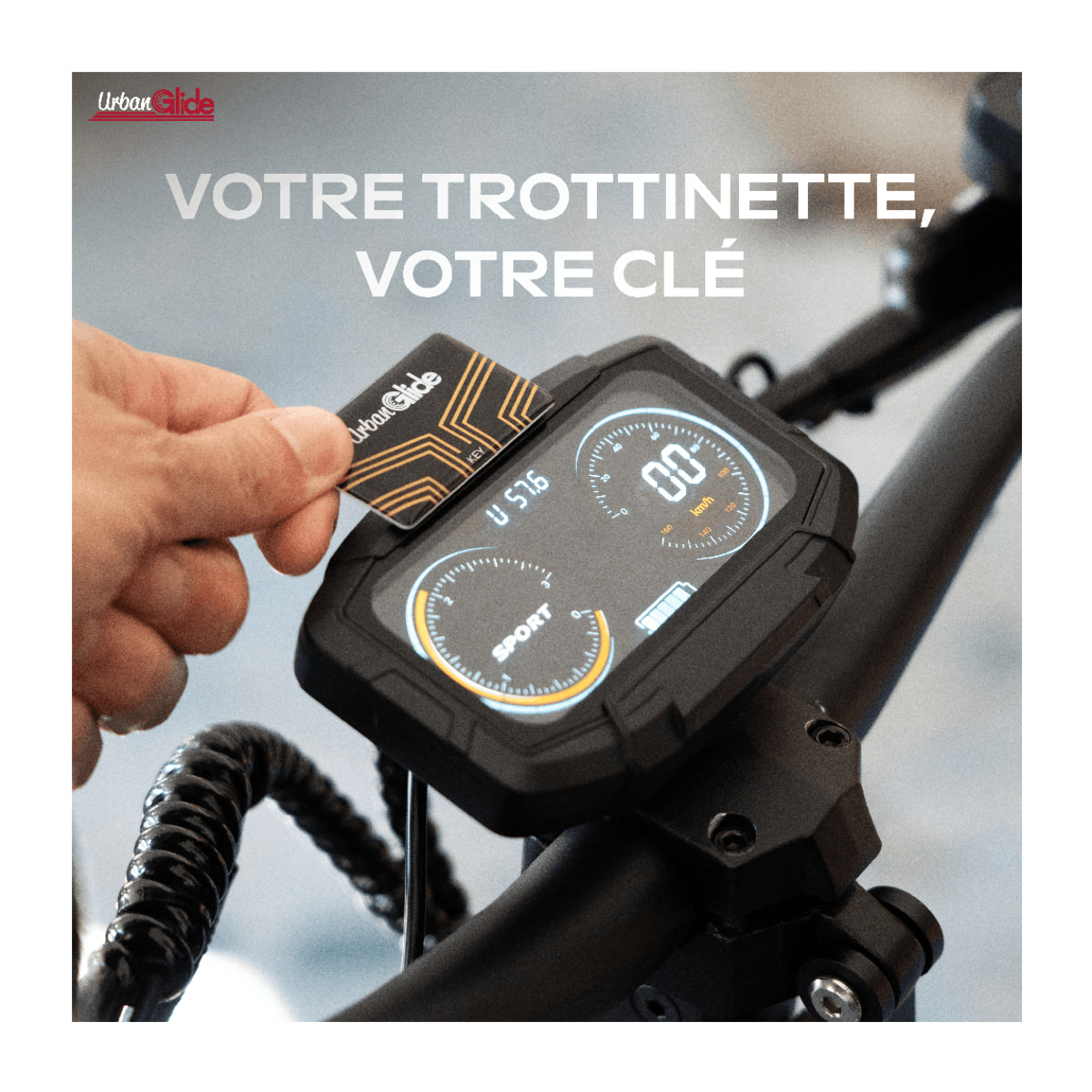 Trottinette Électrique Adulte UrbanGlide  1000GT DUO Moteur -  2800W -  Autonomie Jusqu'a 100 km - Pneu Cross 10" Tubeless - Batterie 58V/23Ah - Poids 33Kg