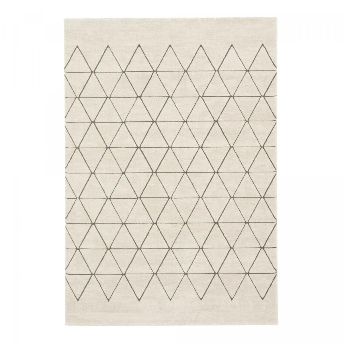 Tapis salon et chambre tissé motif abstrait CANU