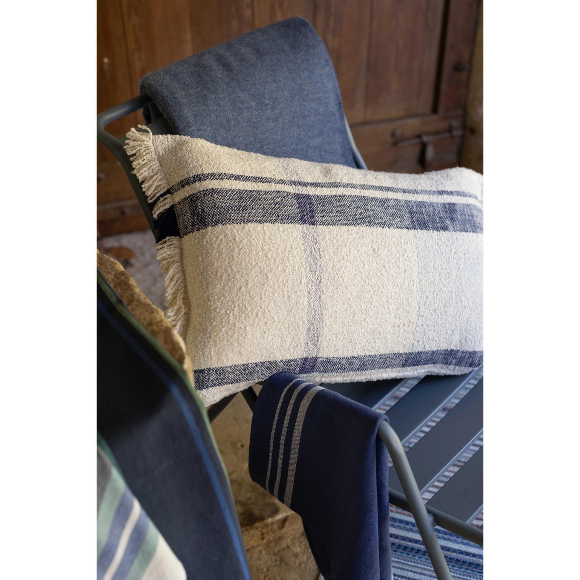 Coussin jacquard Jane