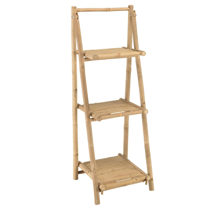 VITAL - Etagère pliante 3 niveaux en bambou