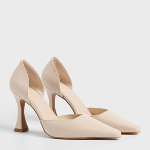 Zapatos De Salón   - Dean  - Blanco - 9.5 cm