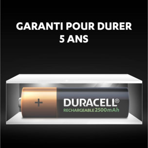 Pile rechargeable DURACELL AAA/LR03 ULTRA POWER 900 mAh x4
