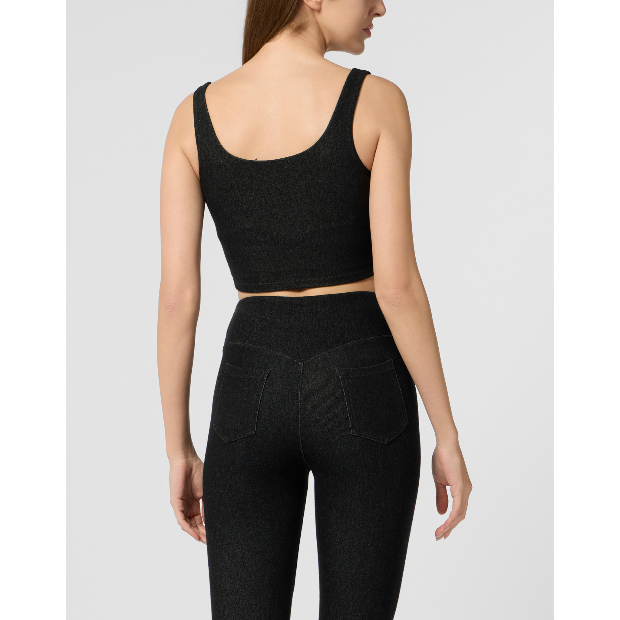 PLEIN SPORT Top Denim Touch PS