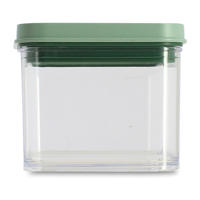 Boite hermétique 500ml en plastique avec couvercle vert