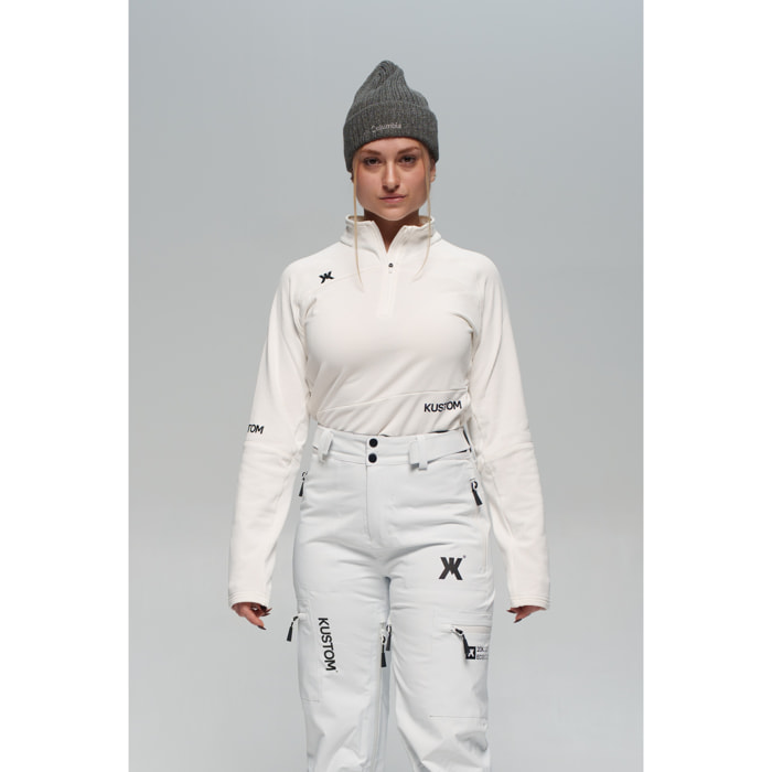 Maglietta termica bianca AXIS KUSTOM DONNA
