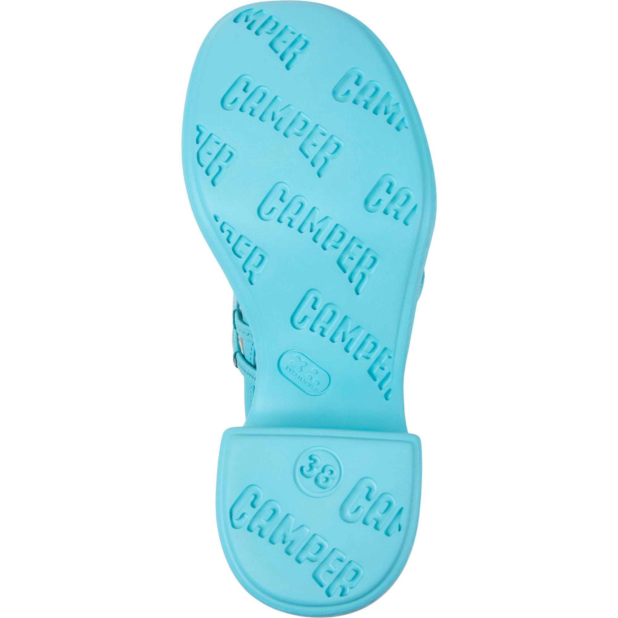 Sandalias - CAMPER Thelma Sandal - Turquesa - Cuero liso