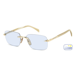 Gafas de Sol David Beckham DB 1195/S IDA Fotocromáticas de Metal Hombre 57 mm